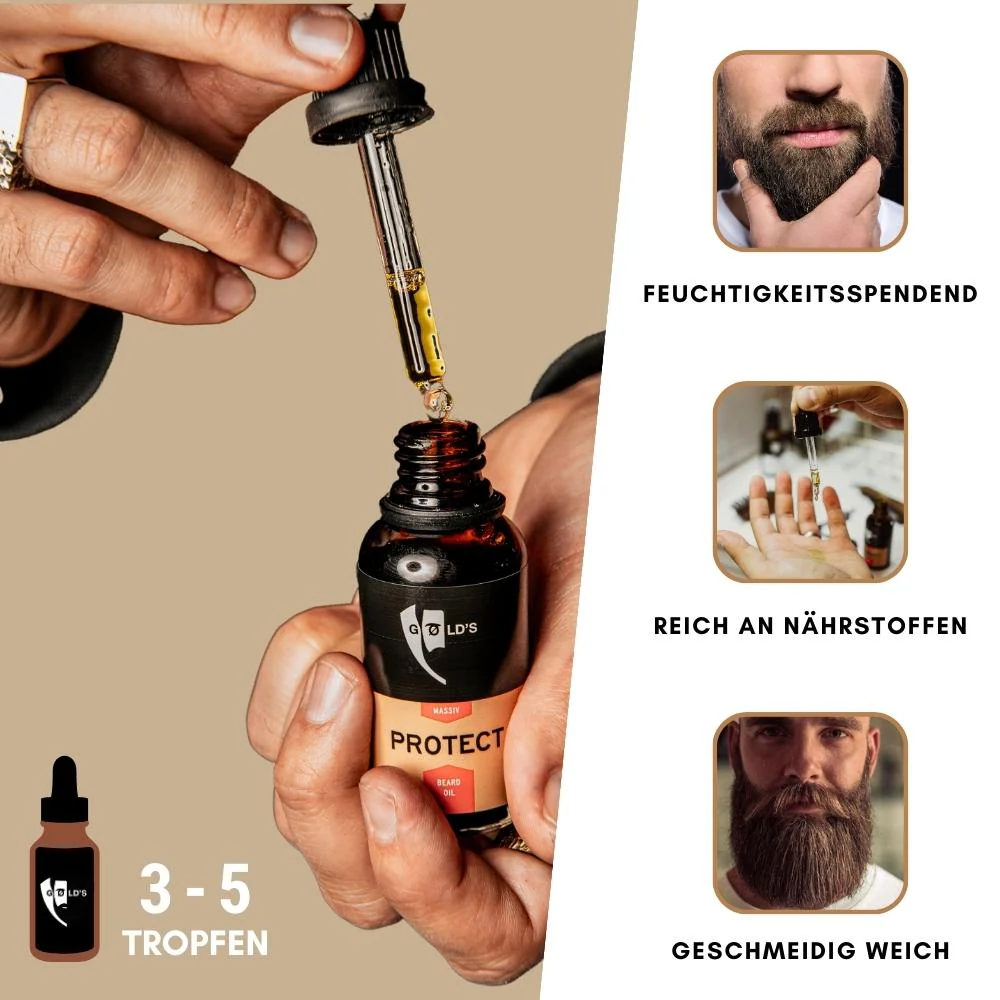 GØLD's Protect - Beard Oil 30ml